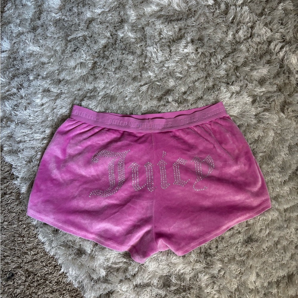 Juicy Couture Pink Athletic Shorts Lightweight Performance
